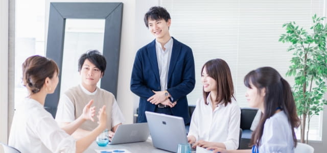 打ち合わせの様子